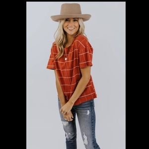 Roolee Rainee Top in Red